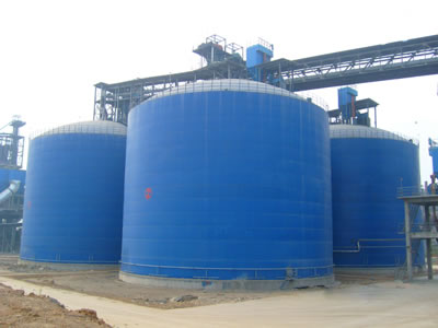 通江水泥钢板库改造