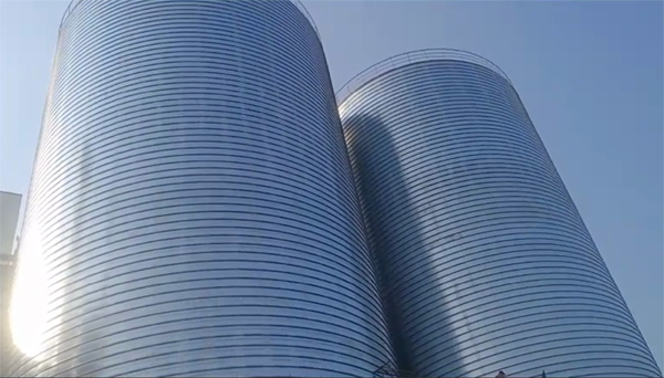 通江2座混凝土高架卷板仓